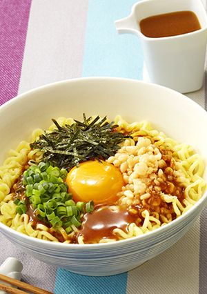 A picture of Kamatama-Style Curry Ramen.