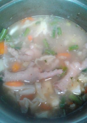 Foto resep Sop ceker ayam