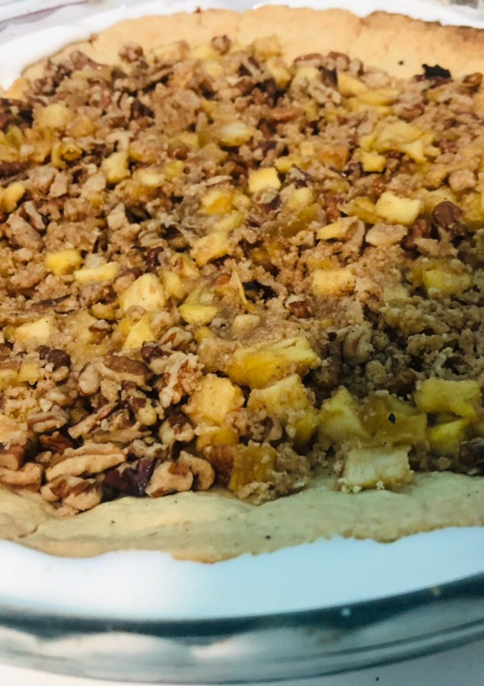 Una foto de Tarta de manzana