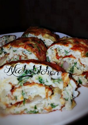 A picture of Spinach Fried Eggs.