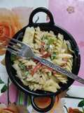 व्हाइट सॉस पास्ता (White sauce pasta recipe in Hindi)