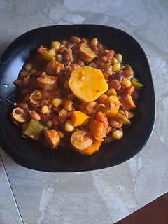 A picture of Loaded Githeri.