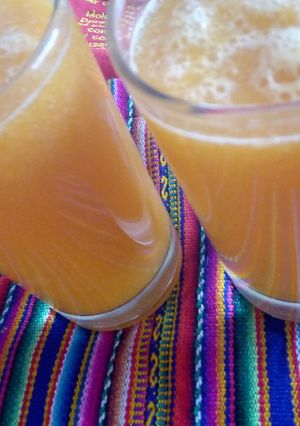 Una foto de Mix Jugó de papaya con naranja