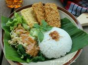 Gambar nasi pecel madiun