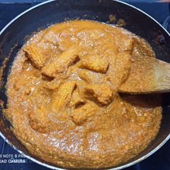 A picture of Baby corn butter masala.