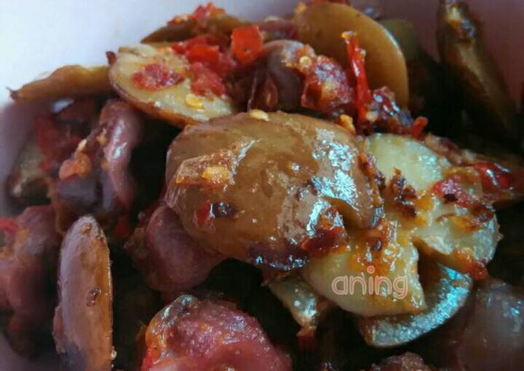 Langkah Mudah untuk Menyiapkan Balado Jengkol Ampela Simple yang Bikin Ngiler