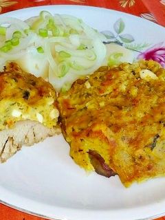 Töltött karaj szelet recept fotója