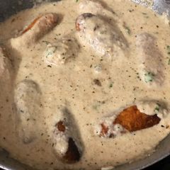 A picture of Malai kofta.