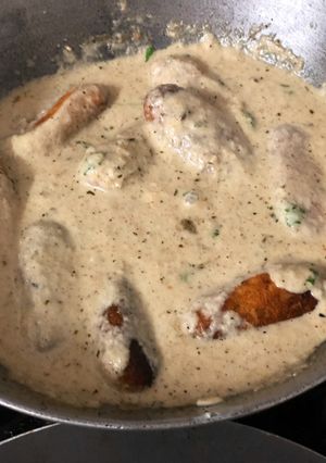 A picture of Malai kofta.