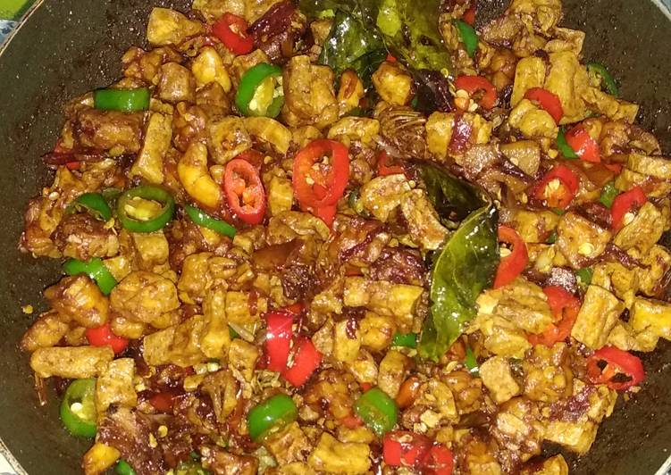 Cara Membuat Sambal Goreng Tahu Tempe Udang 5 Resep Cara 