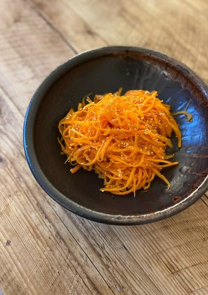 A picture of 🥕 Carrot Namul - Korean taste.