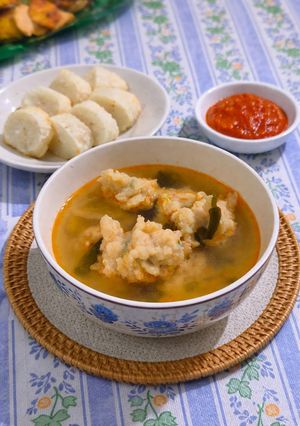 Foto resep Somay kriwil kuah