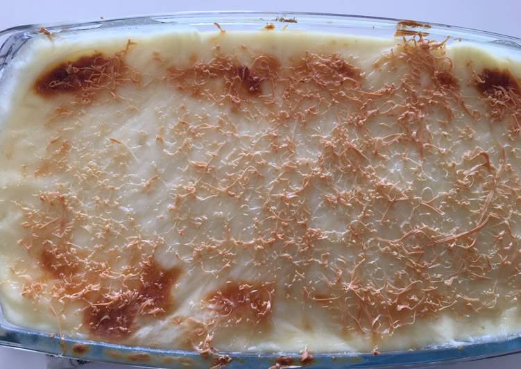 Cara Gampang Membuat Mashed potato and cheese Anti Gagal