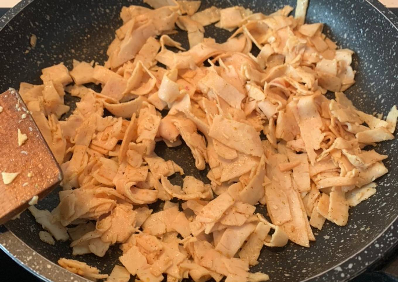 Shawarma saludable bajo en grasa