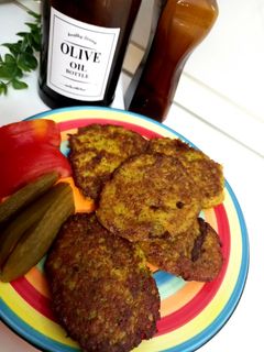 عکسی از دستور کوکو سیب زمینی خام با شوید