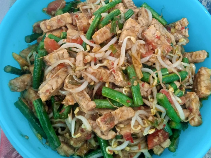 Cara Mudah Menyiapkan Resep Tumis Tempe Kacang Panjang yang Lezat Anti Ribet, Uenak Banget
