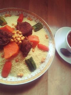 Une photo de Couscous au boeuf