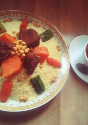 Une photo de Couscous au boeuf