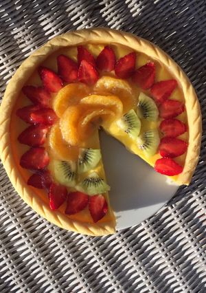 Foto resep Pie susu buah