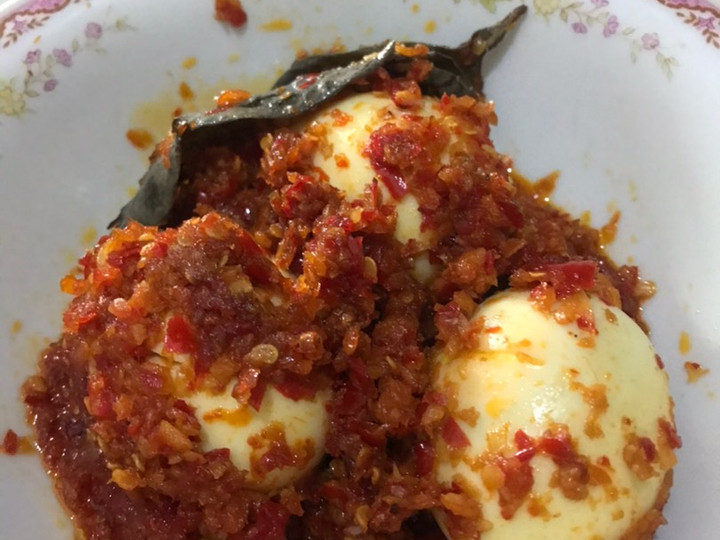 Ini dia! Resep bikin Telur Bulat Balado Simple yang sesuai selera