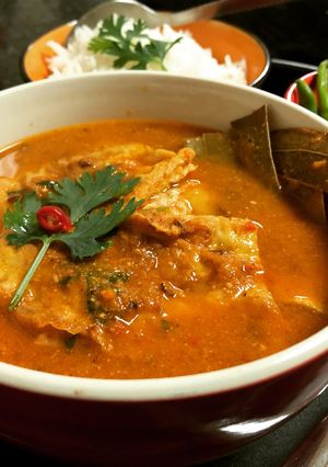 A picture of Omelette Curry.