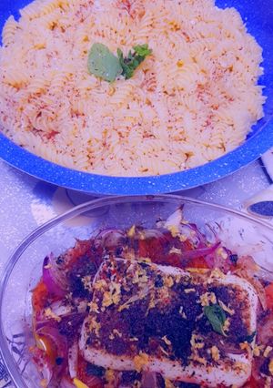 صورة لوصفة مكرونة الفيتا 🍜🧀