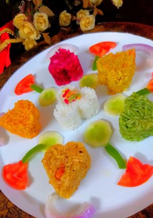 A picture of Multi Colour Rice.
