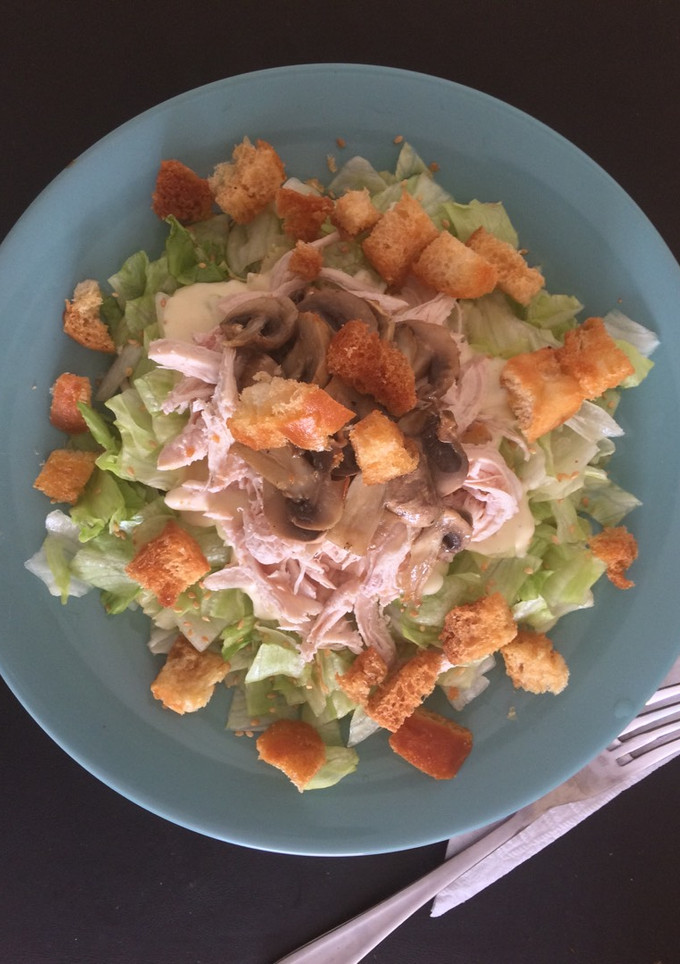 Una foto de Ensalada New César