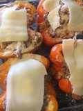 Ají relleno al horno