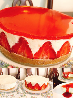 A picture of Delicious Yoghurt Rare Cheesecake (without cream cheese).