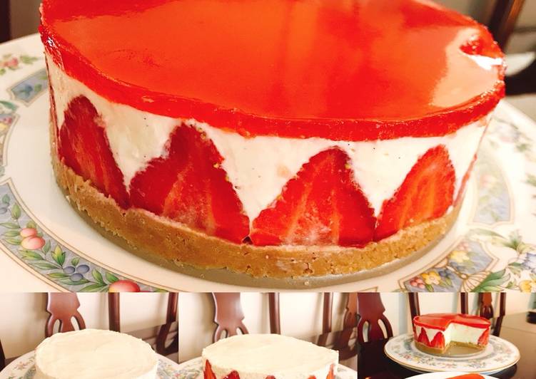 Delicious Yoghurt Rare Cheesecake (without cream cheese) Delicious Yoghurt Rare Cheesecake (without cream cheese)