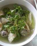 Canh mọc bóng bì
