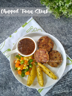 Foto resep Chopped Tuna Steak
