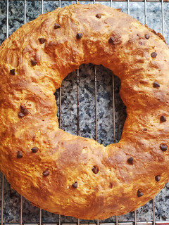 Una foto de Roscón de Reyes sin "poolish"