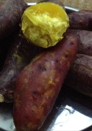 Hình của món Luộc khoai bằng thìa.