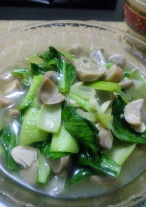 Foto resep Cah Jamur Pokchoy