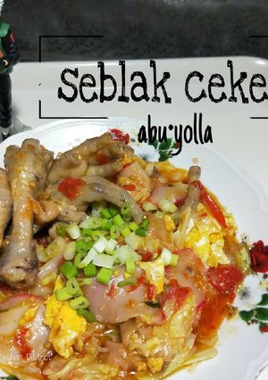 Foto resep Seblak kerupuk ceker