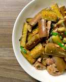 Cà tím xào thịt