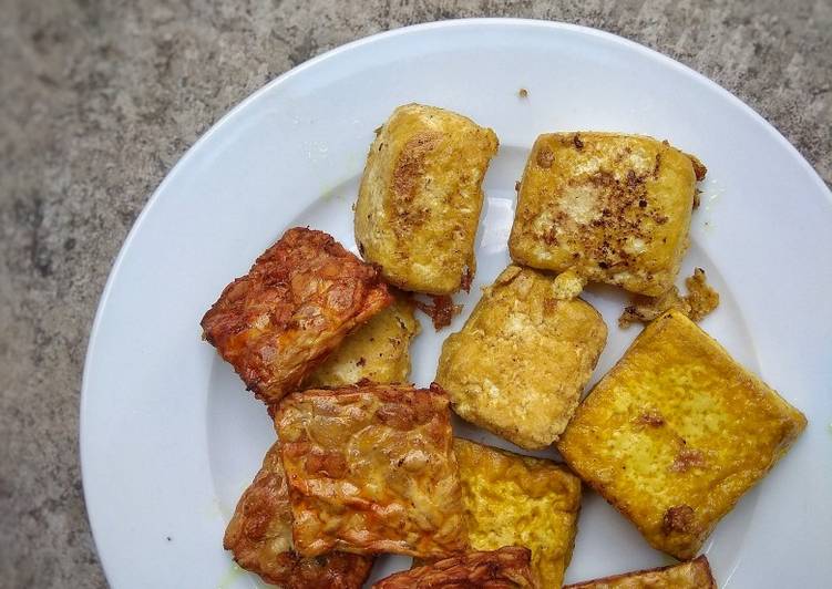 Tempe tahu goreng