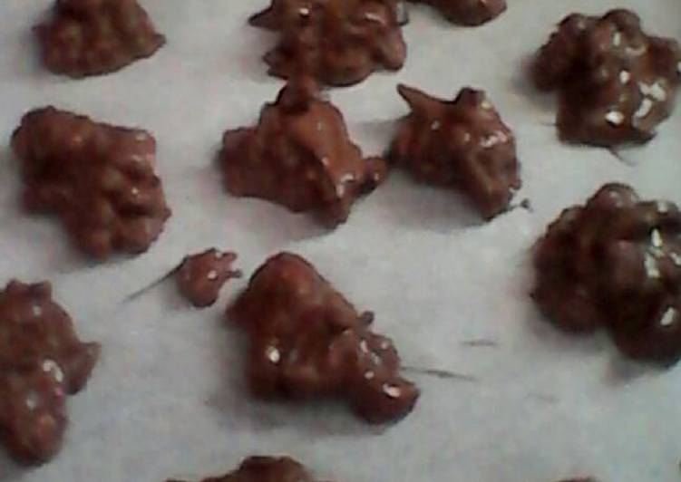 Recipe of Homemade Peanut Butter Clusters