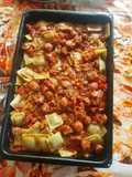 Ravioles con salsa