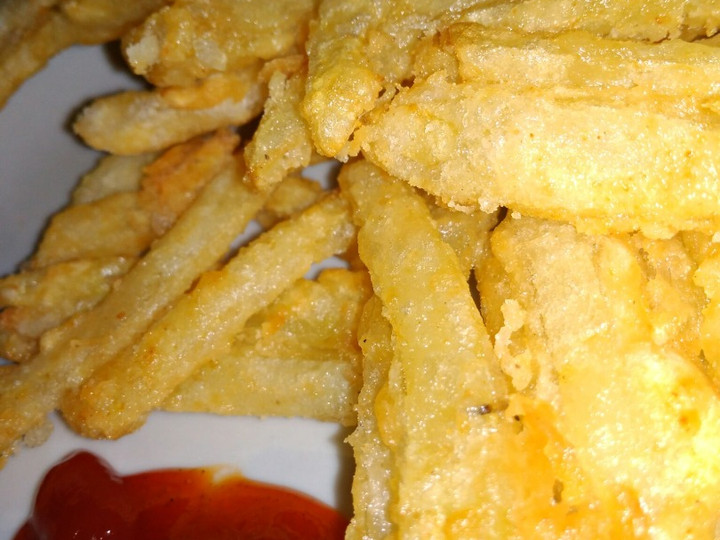  Bagaimana cara bikin Kentang Goreng Crispy - CARA BIKIN SUPER GAMPANG  sempurna