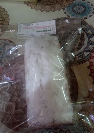 Una foto de Budín con aceite