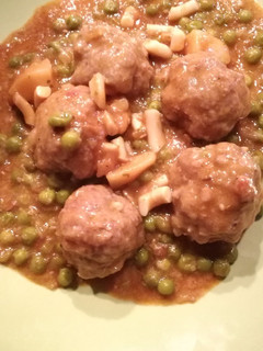 Una foto de Albóndigas con sepia