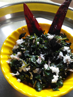 அரைக்கீரை தேங்காய் பொரியல் செய்முறை முக்கிய புகைப்படம்