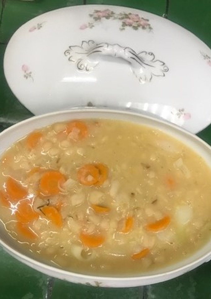Una foto de Sopa de alubias francesa