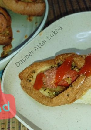 Foto resep GATA-46: SAUSAGE GARLIC BREAD