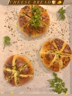 Foto resep Korean Garlic Cheese Bread🍞🧀