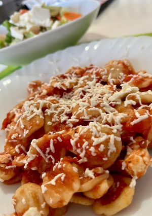 Foto di Orecchiette al pomodoro e feta