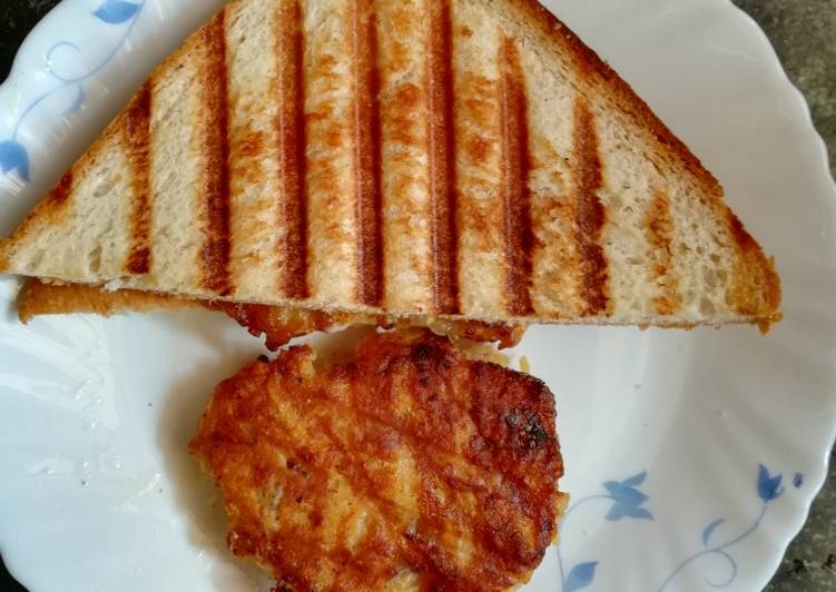 Recipe of Speedy Hash browns sandwich